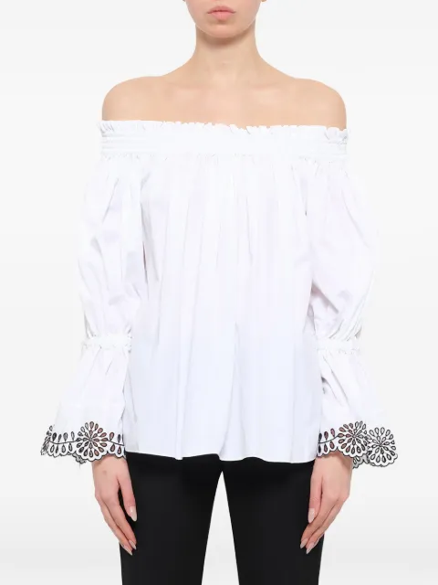 Alexander McQueen off the shoulder blouse White 457894QIA03