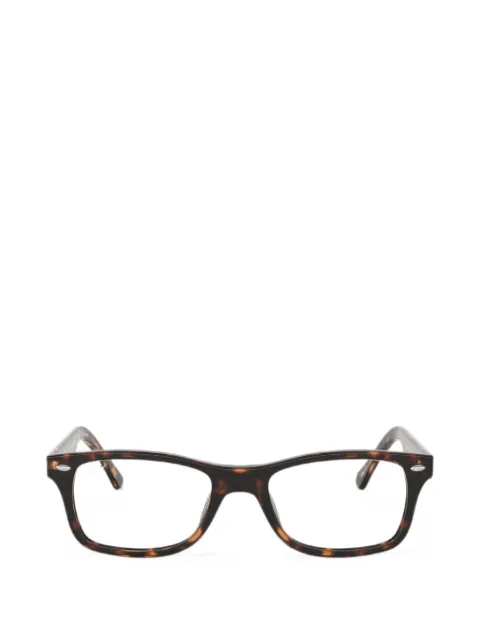 Ray-Ban tortoiseshell square glasses Brown RB5228