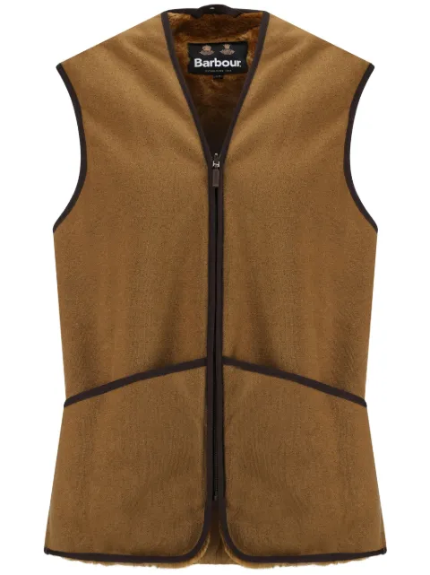 Barbour knitted gilet Brown MLI0004BR31