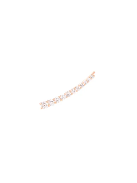 ALINKA 18kt rose gold DASHA SUPER FINE diamond left cuff earring Metallic ZABR003112L18R20