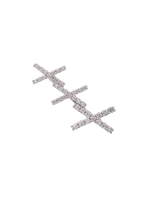 ALINKA 18K white gold Katia diamond right ear cuff Metallic ZABR002112R18W20