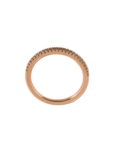 ALINKA 18 kt rose gold diamond pave ring Metallic ZABD003118R20