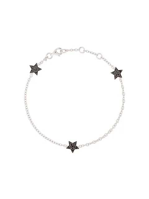 ALINKA 18kt white gold STASIA MINI Triple Star diamond bracelet Metallic ZABB0006F818W7021