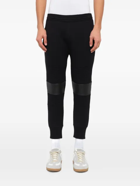 Neil Barrett cropped-length track pants Black PBJP31CHE507C