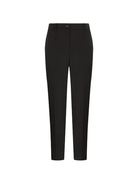 Dolce & Gabbana slim-cut tailored trousers Black FT0CXTFUBAJ