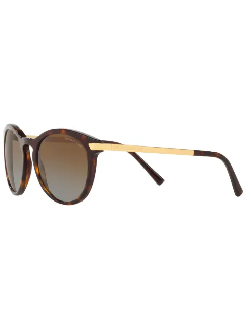 Michael Michael Kors Adrianna III round-frame sunglasses Brown MK20233106T5