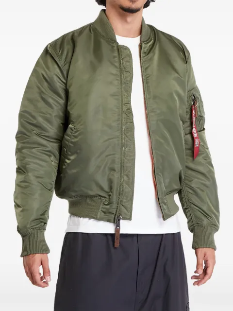 Alpha Industries MA-1 VF 59 zip-up bomber jacket Green 191118