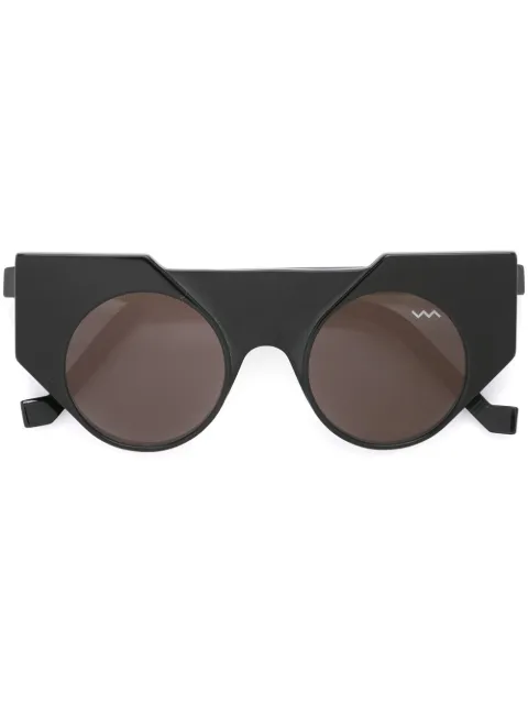 VAVA Eyewear cat eye sunglasses Black BL0007BLACKSILVERFLEX