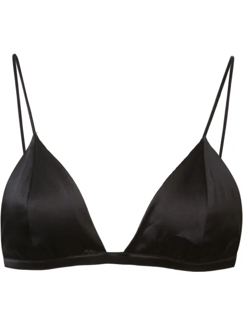 Fleur Du Mal Luxe triangle bra Black BR00920100