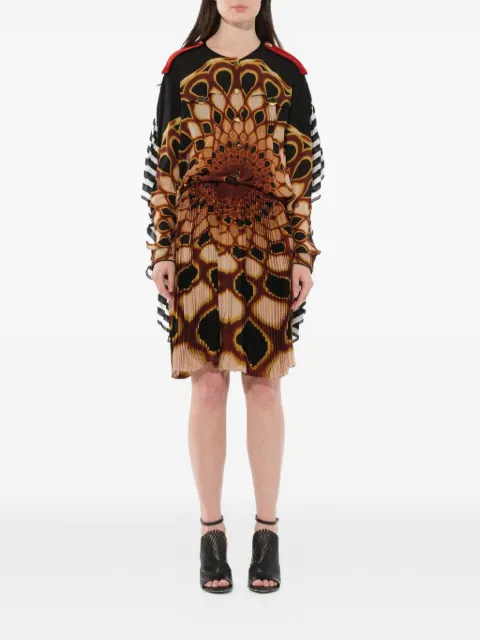 Givenchy Kaleido Eye printed midi dress Black 16I2033349960