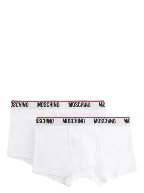 Moschino logo-strap boxers (set of two) White A13944300