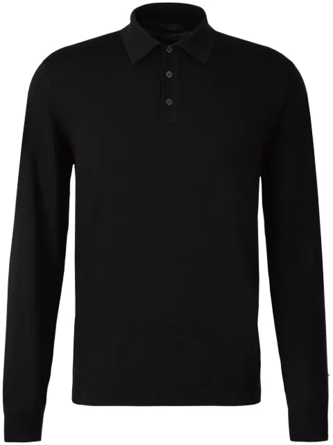 Zanone fine-knit polo shirt Blue 810002Z0290