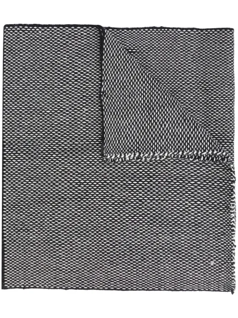 VOZ 'Lineas' shawl Black VS03