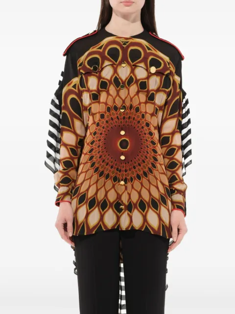Givenchy Kaleido Eye printed top Black 16I6021346