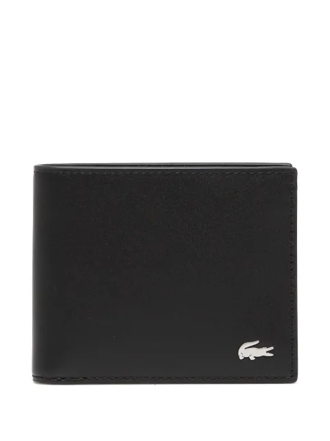 Lacoste logo billfold wallet Black NH1115FG0