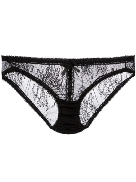 Folies By Renaud Carla Noir Ribbon briefs Black 1723
