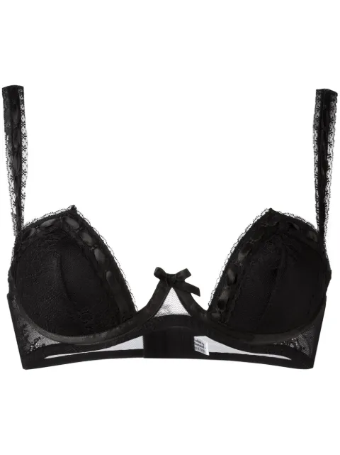 Folies By Renaud Carla Noir cut-out bra Black 2891E