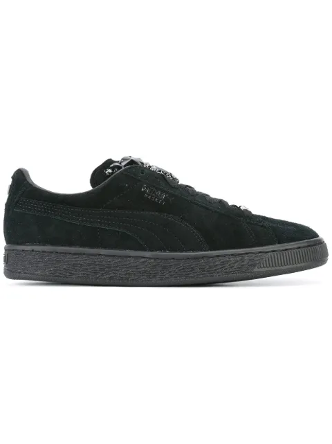 PUMA embellished lace-up sneakers Black 361884