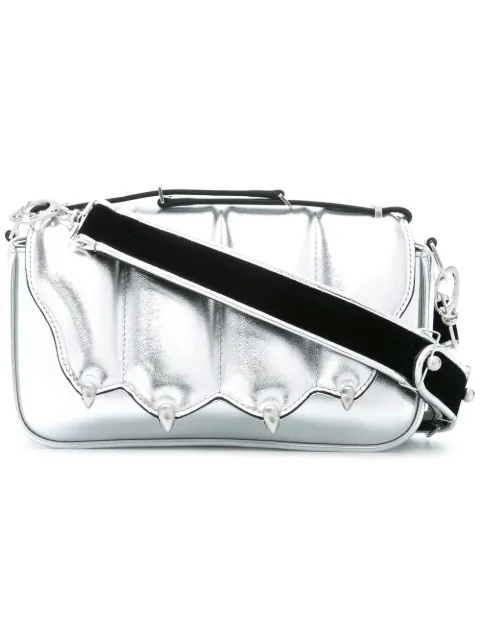 Marco De Vincenzo claw design shoulder bag Metallic MBT002S4N