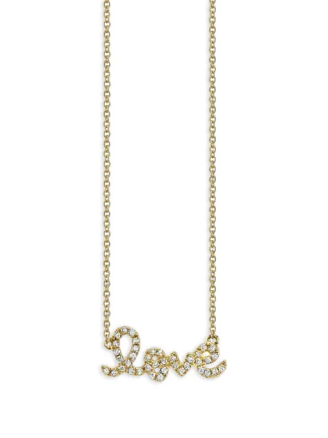 Sydney Evan love diamond necklace Gold N20049Y18XT