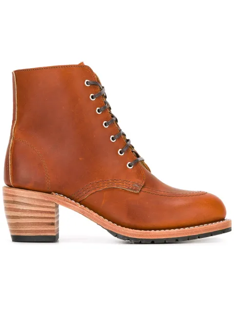 Red Wing Shoes lace-up boots Brown RW3404