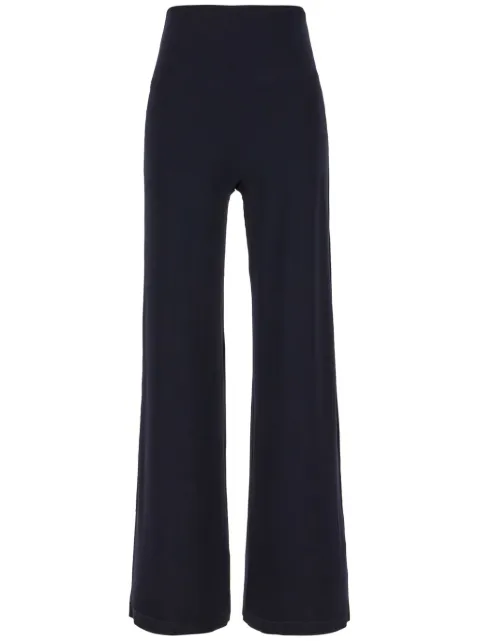Norma Kamali high-waisted palazzo pants Blue KK1267PL019012