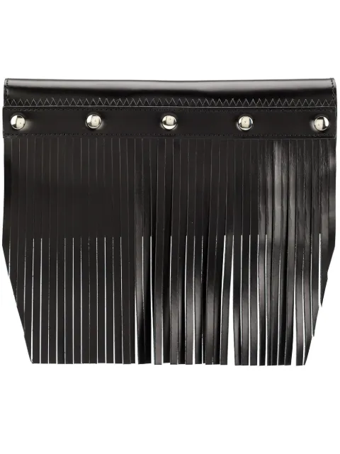 Comme Des Garçons Wallet fringed wallet Black SAJ12P3L