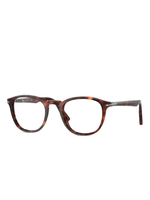 Persol round frame glasses Brown PO3143V