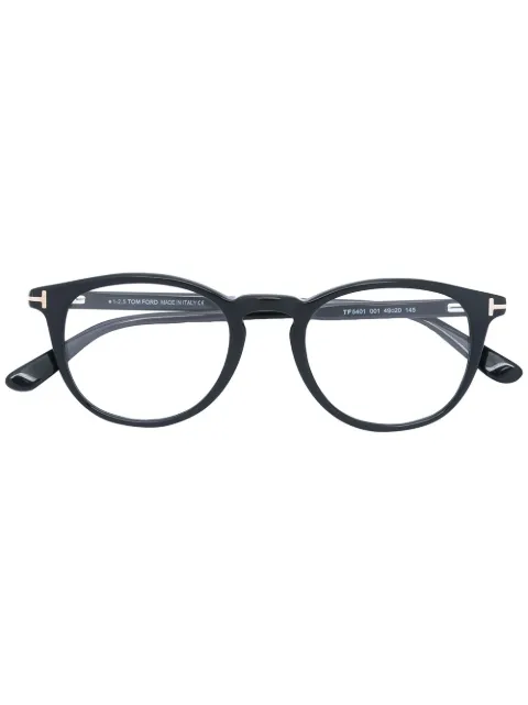 TOM FORD Eyewear round optical glasses Black TF5401