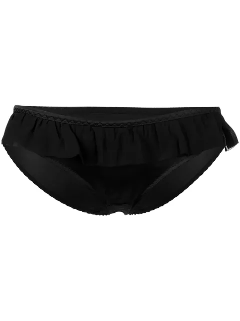 Gilda & Pearl Bardot frilled trimmed briefs Black 0027