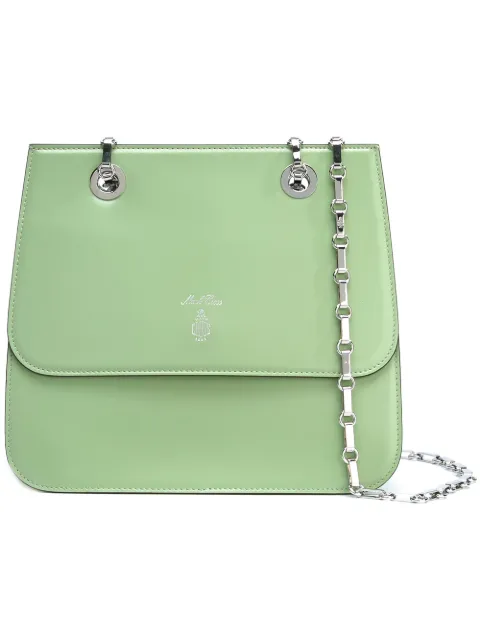Mark Cross chain strap shoulder bag Green W165152P