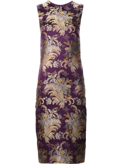 Ralph Lauren Collection floral print dress Pink 290634894001