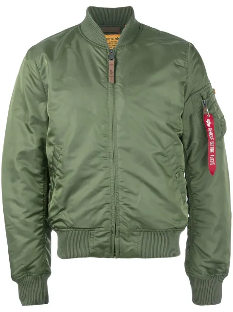 Alpha Industries classic flight jacket Green 191118NYLON01
