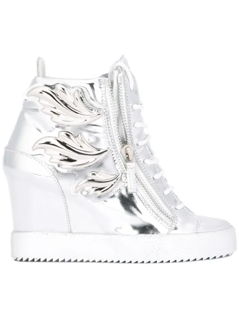 Giuseppe Zanotti 'Cruel' wedge sneakers Metallic RW6042002