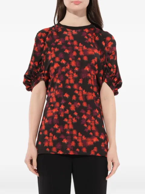 Givenchy abstract print T-shirt Black 16A6733462
