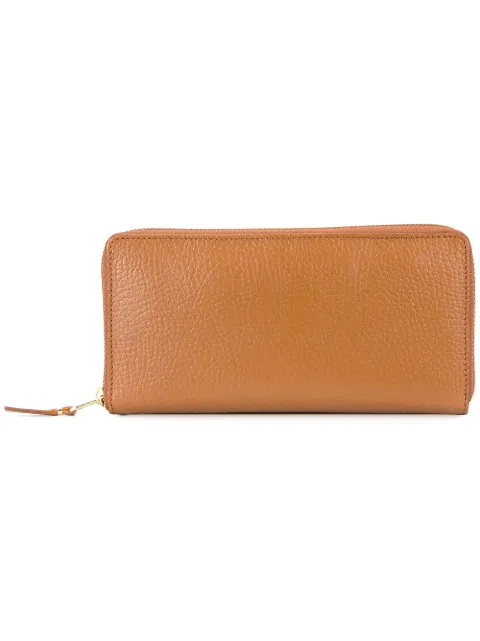 Comme Des Garçons Wallet zipped around wallet Brown SA0110ICBROWNORANGE
