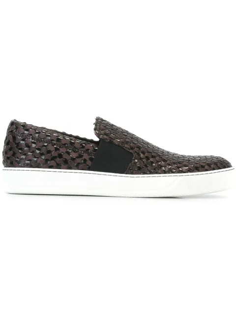 Lanvin ‘Pull-On’ slip-on sneakers Brown FMSKDBMOBUCAH16