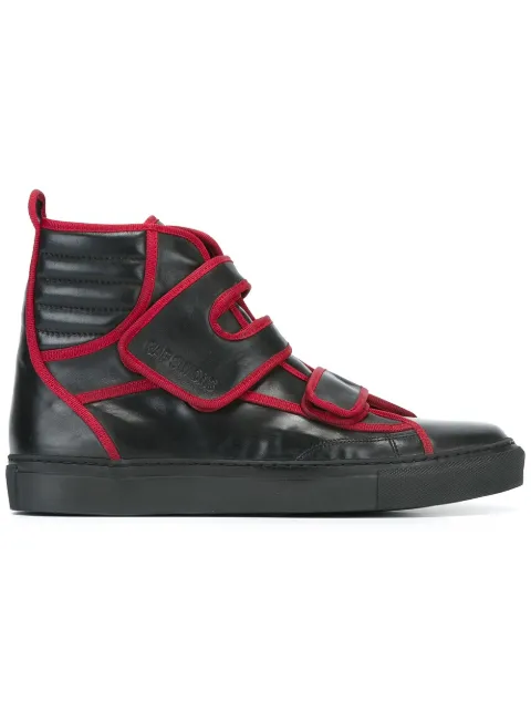 Raf Simons trimmed high-tops Black 1629104500109951