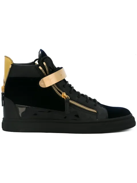 Giuseppe Zanotti 'Coby' mid-top sneakers Blue RU6031001