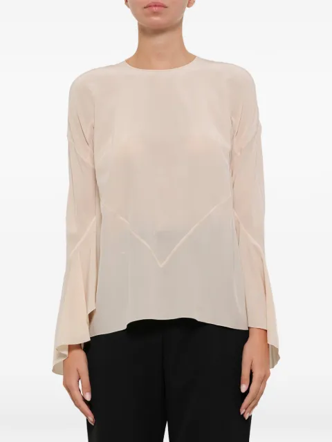 Givenchy bell sleeve blouse Neutrals 16A6009300