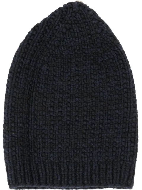 WERKSTATT:MÜNCHEN knitted cap Blue M8011