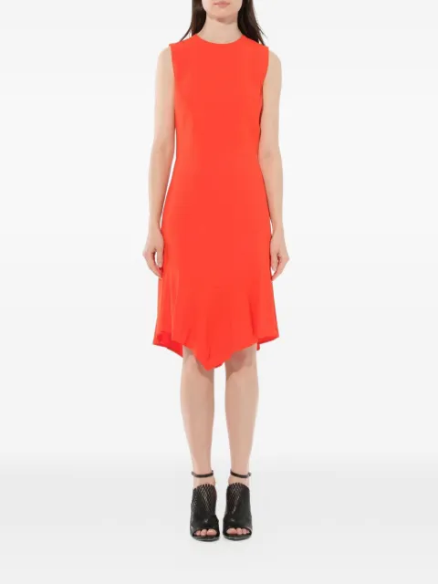 Givenchy sleeveless asymmetric hem midi dress Yellow 16X2036194