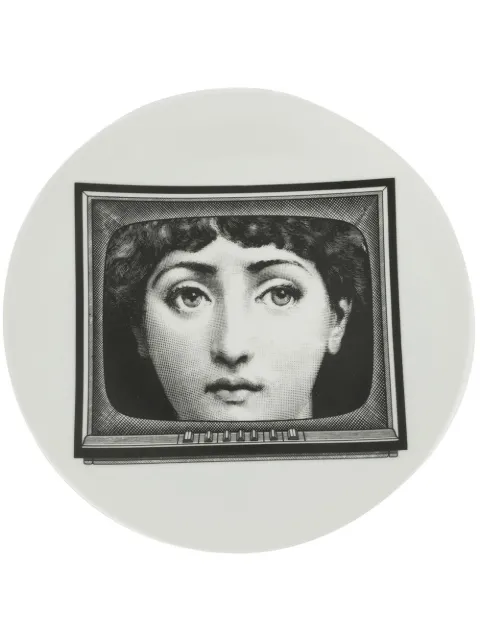 Fornasetti face plate Black PTVX265