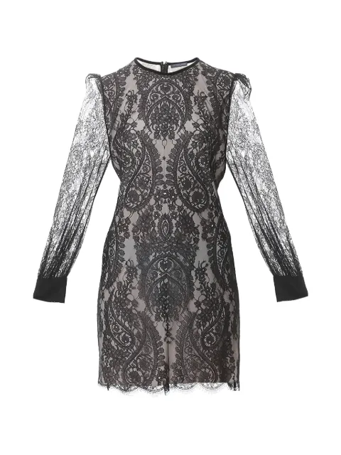 Alexander McQueen lace dress Black 435320QHE04