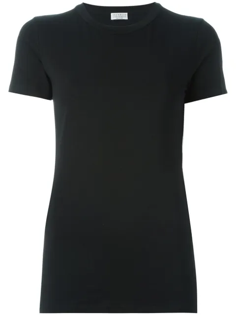 Brunello Cucinelli round neck T-shirt Black M0T18B0170