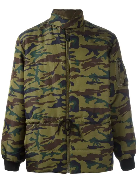 Jean Paul Gaultier Pre-Owned camouflage padded jacket Green JPG1293A