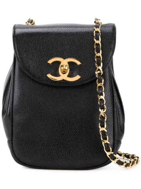 CHANEL Pre-Owned flap crossbody bag Black 3316731