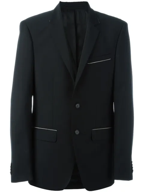 Givenchy chain trim blazer Black 16F3255005