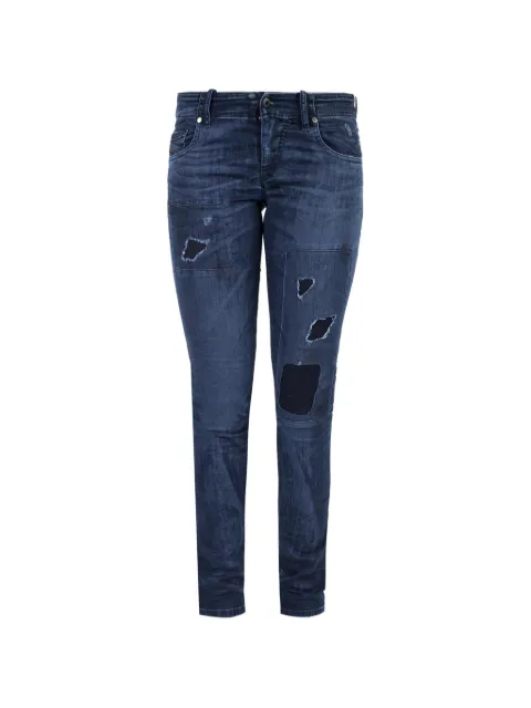 Diesel Grupee-Ne distressed jeans Blue GRUPEENE0675Z
