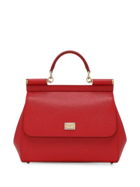 Dolce & Gabbana large Sicily tote bag Red BB6002A1001